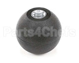 K0202 Bki Knob, Black, Spherical, 1.88 Dia., .500-