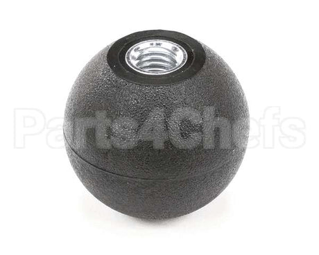 K0202 Bki Knob, Black, Spherical, 1.88 Dia., .500-