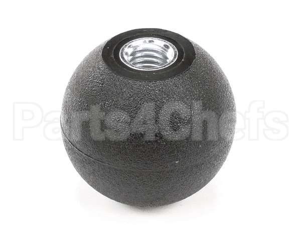 K0202 Bki Knob, Black, Spherical, 1.88 Dia., .500-