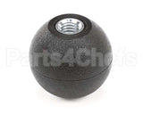 K0202 Bki Knob, Black, Spherical, 1.88 Dia., .500-
