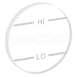 KE51053 Compatible Cleveland Sight Glass 2-1/4 Dia X 1/4
