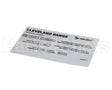 KE603911-4 Cleveland Label;Convert Nat. To Lp