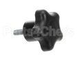 KN113 Doughpro Proluxe Knob, Fluted W/ 1/4-20X3/4" Lo