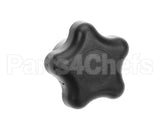 KN113 Doughpro Proluxe Knob, Fluted W/ 1/4-20X3/4" Lo