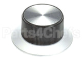 KNBH9 Food Warming Knob Aluminum Skirt W/Arrow On