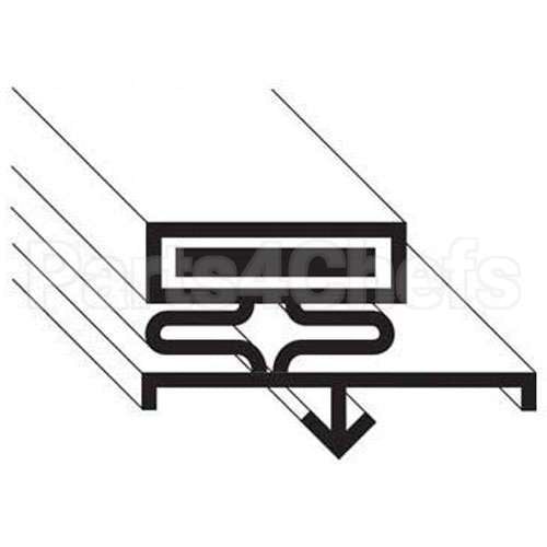 KRK3501101 Compatible Kairak Gasket, Door, 20-7/16 X 20-1/2