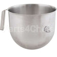 KSMC8QBOWL Compatible Kitchen Aid Bowl, Mixing, 8Qt, S/S, Nsf