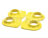 KVM1014A Unox Brackets To Fix Oven To Floor 4Pcs Kit