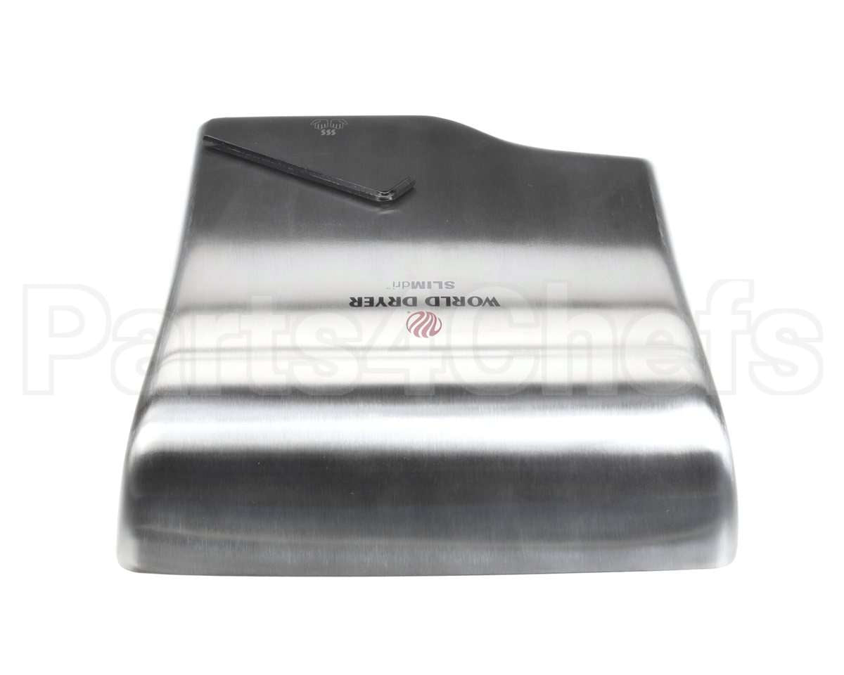 L-973A World Dryer Slimdri,120/208/240V,S/S,Brush