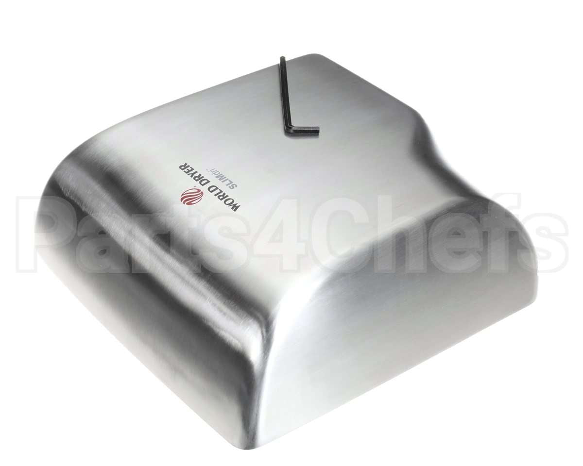 L-973A World Dryer Slimdri,120/208/240V,S/S,Brush