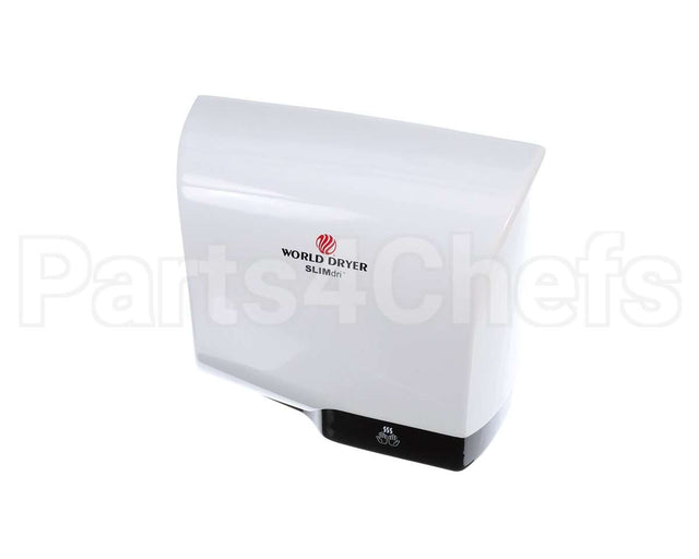 L-974A World Dryer Slimdri,120/208/240V,Alum,Whit