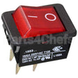 L155AL Compatible Cecilware Switch, Rocker(On/Off, Lgh, Red)