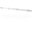 L48N-1C Compatible Intermetro Ledge, Shelf, 1"H X 48"L, Cp