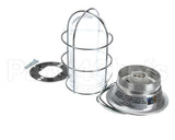 L55.1024 Component Hardware Canopy Light W/Tempered Globe