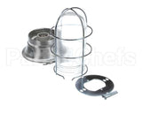 L55.1024 Component Hardware Canopy Light W/Tempered Globe
