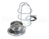 L55.1024 Component Hardware Canopy Light W/Tempered Globe