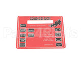 LA152 Cookshack Key Pad Label