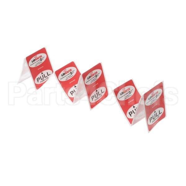LBL618 Compatible Vollrath 10 Std Anit-Microbial Labels