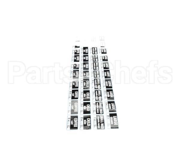 LBL999 Vollrath 10 Ea Mcdonalds Labels