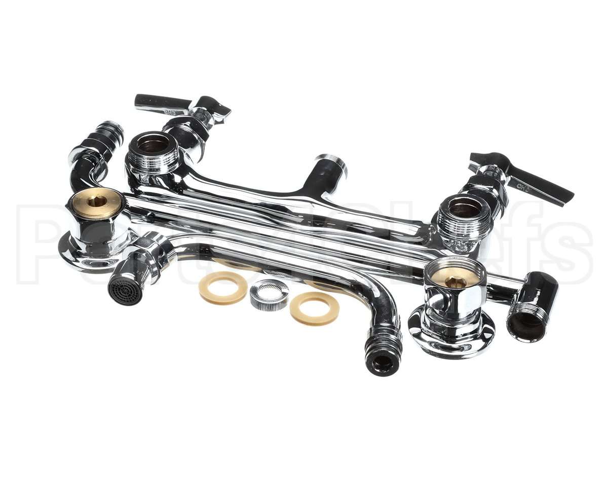LFF-WST8-D18S Dormont Lf 8"Oc W-Mt Faucet W/18