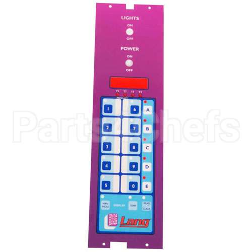 LG2M60301-42 Compatible Lang Label Panel Purple