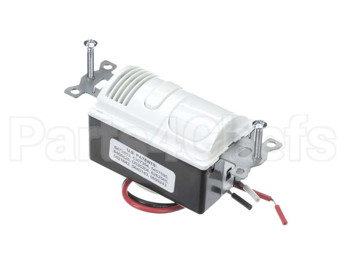 LHMTS-1-N-WH Security Lighting Lighthawk Dual Tech Wall Switch Sensor