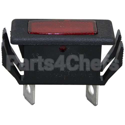 LI-3516 Compatible Alto Shaam Light, Indicator, Red Rect, 25Vw