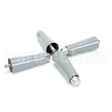 LK1 Compatible Traulsen Kit Four Grey Steel Legs Adjus