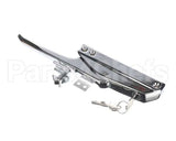 LTHDRLK Food Warming Door Latch Edgemount Chrome Lo