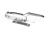 LTHMAGOFFSETHNDL Food Warming Chrome Magnetic Latch,Offset H