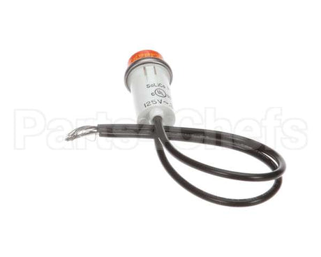 LTPLTA1 Food Warming Indicator Light Amber Round