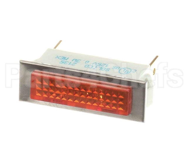 LTPLTRECTAMBER Food Warming Indicator Light Amber Rectangu