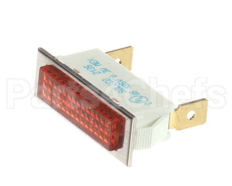 LTPLTRECTAMBER Food Warming Indicator Light Amber Rectangu