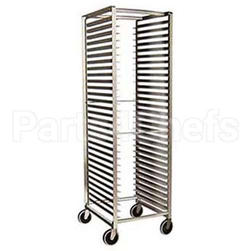 LW70-30E Compatible Lockwood Cart, Tray Rack, 70"H, 30Pan