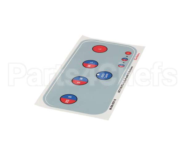M-06-557-6-SP Sure Shot-Ac Dispensing Decal, Creamer