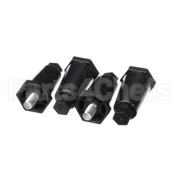 M034AL Compatible Grindmaster Legs Set 2.5 Plastic -Gb (4/Ba