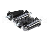 M034AL Grindmaster Cecilware Legs Set 2.5 Plastic -Gb (4/Ba