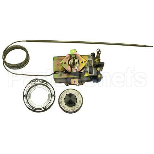 M1021X Compatible Bakers Pride Thermostat W/Dial D1/D18, 3/16 X 12, 60