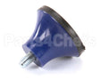 M115B Globe Back Foot, M8 X 1.25" Stud, Scr12