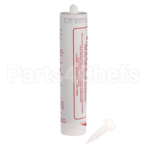 M90-1018 Component Hardware Sealant, Red Hi-Temp 12-Pk
