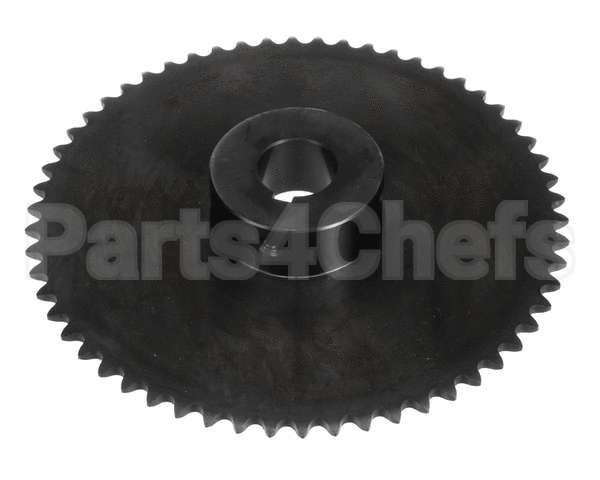 ME57-0198 Hot Rocks Oven Sprocket #35 Type B 58 Teeth 1" Bore 1