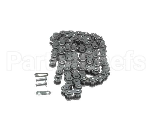 ME61-0058 Hot Rocks Oven Riveted Roller Chain #35 82 Link In Tota