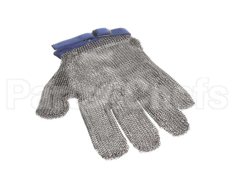 MGA515L San Jamar Steel Mesh 5 Finger Cut-Resistant Gloves