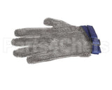 MGA515L San Jamar Steel Mesh 5 Finger Cut-Resistant Gloves