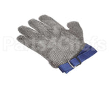 MGA515L San Jamar Steel Mesh 5 Finger Cut-Resistant Gloves