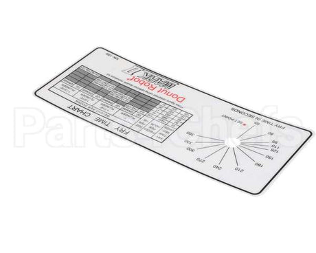 MK-0189 Belshaw Label,Fry Time