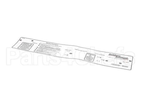 MK-9002 Belshaw Label; Startup Procedure Label For Mk Un