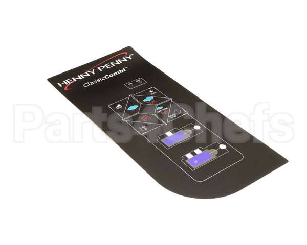 MM055165 Henny Penny Decal, Control Cc, Radius