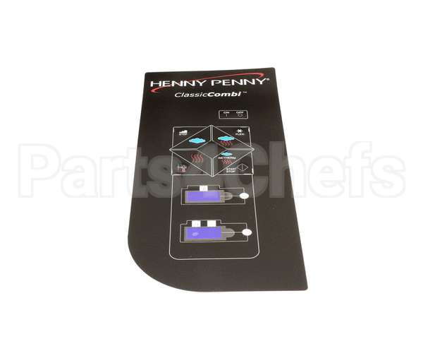 MM055165 Henny Penny Decal, Control Cc, Radius
