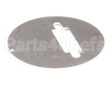 MM801064 Henny Penny Plate, Round, Lcking Mechanism